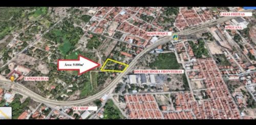 Aluguel de Terreno na W.Soares com 9.000m²