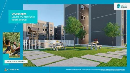 057-Imóvel para venda com 40 metros quadrados com 2 quartos - Village Vila dos Ventos II