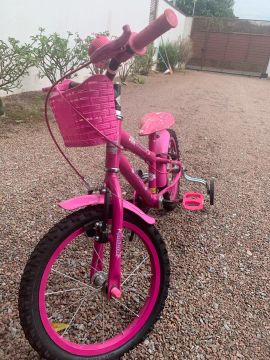 Bicicleta Infantil Rosa 16 Polegadas