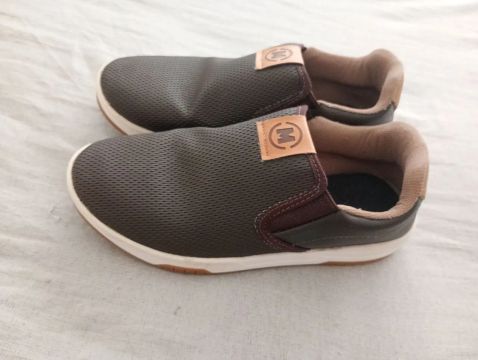 Tênis Infantil Masculino Marrom