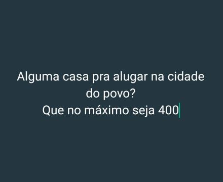 casa pra alugar 