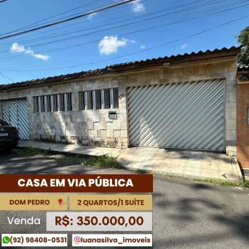 CASA DOM PEDRO - Imóvel para venda  2 quartos em Dom Pedro I - Manaus - AM