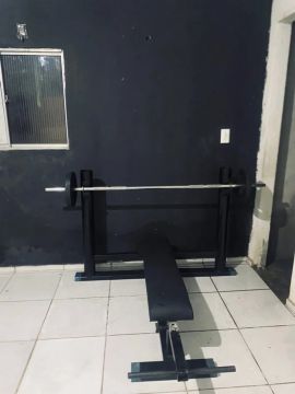 Supino reto reforçado 