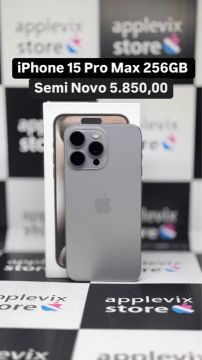 iPhone 15 Pro Max 256GB Semi Novo