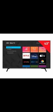 TV AOC Roku 43 polegadas Smart