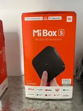 Mi Box S - Android TV 4K Ultra HD + HDR - Chromecast Built-in - Google Assistant