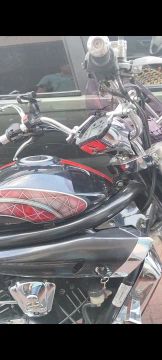 Moto Custom impecável, Miragem 650.