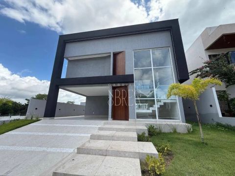 Casa nova em condomínio fechado a venda no Altiplano Cabo Branco: - 4 suítes
