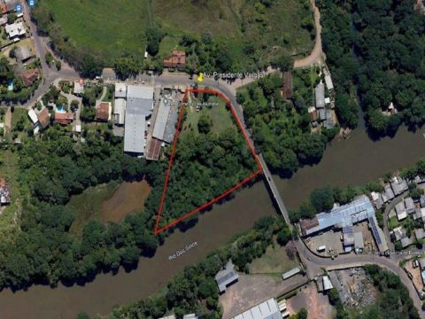 Área com 9.432 m² - Porto Blos - Campo Bom - SC