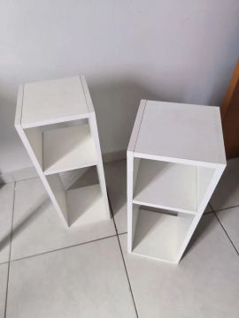 Mesa de Cabeceira Nicho Multiuso Porta Objetos de Chão mesinha