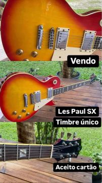 Guitarra Les Paul SX - Timbre único