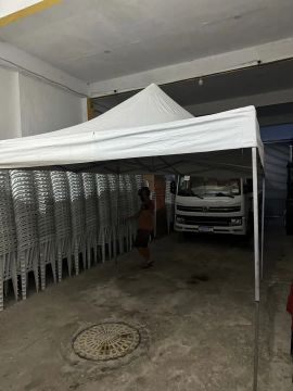 Vendo tendas 3x3 sanfonadas brancas 