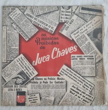 Lp - Juca Chaves - As Músicas Proibidas - LACRADO