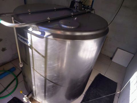 Tanque de Leite Plurinox - 1.000 litros 