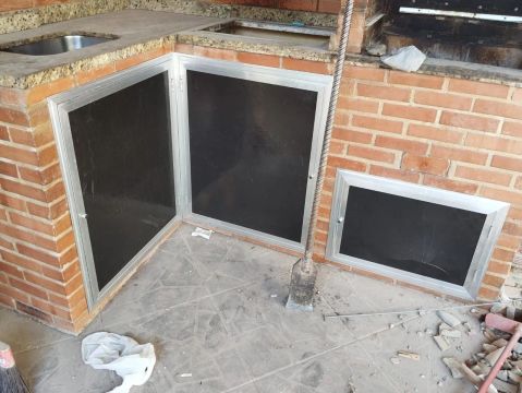 Porta para pia e bancada