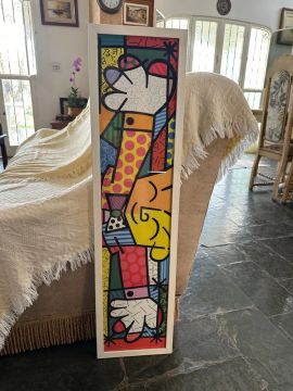 Quadro decorativo Romero Brito 