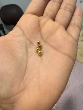 Brinco de ouro 