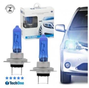 Par lâmpada Super Branca - Tech One - Na caixa, lacrada