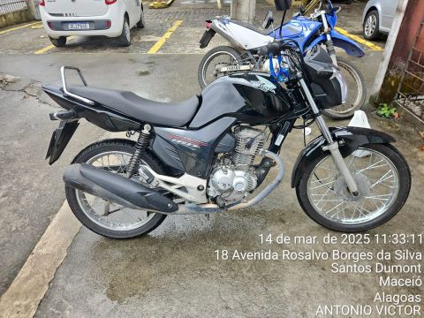 Honda CG 160 Start 2021 Emplacada