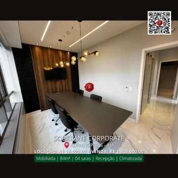 Soberane Corporate - Sala Comercial Mobiliada - VENDA e LOCAÇÃO - Adrianópolis