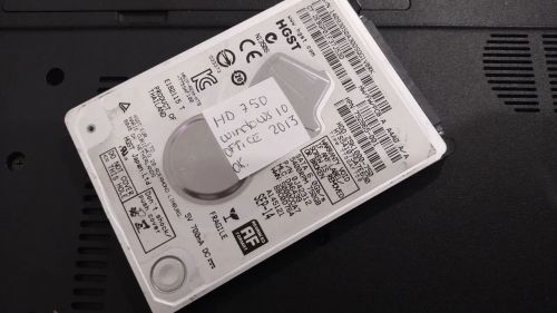 Hd 740gb com windows + office 2013 + chromo