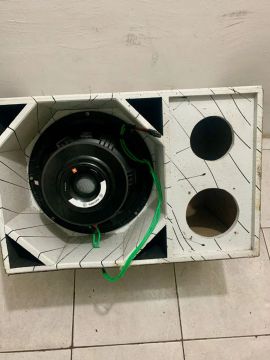 Caixa MDF mais tornado 1100rms