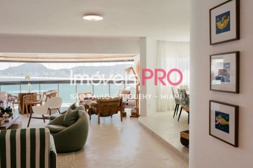 Apartamento altíssimo padrão no Guarujá, Praia da Enseada, totalmente reformado e mobiliad
