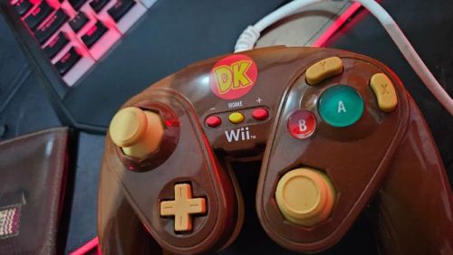 Controle Donkey Kong modelo Game Cube para Wii, Wii U 