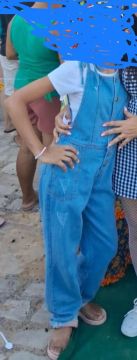 Macacão Jeans Infantil