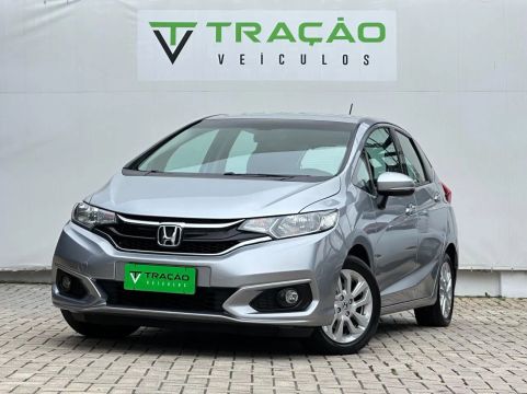 Fit LX 1.5 flex 2018, baixa km, revisado, completo+câmbio automático!