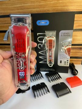 Máquina de Cortar Cabelo sem Fio com Display - MA 301 Knup