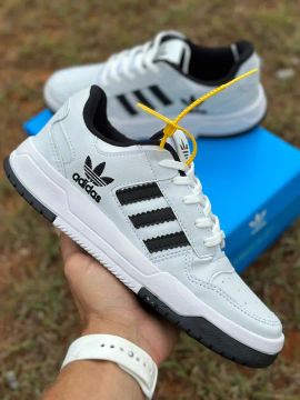 PROMOÇÃO - Tênis Adidas Forum 1 - Branco/Preto