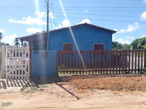 Casa mobiliada em Itaporanga Pov. Araticum (terreno e árvores frutíferas)
