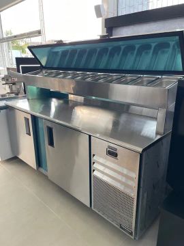 Balcão Refrigerado Condimentadora 2 metros 
