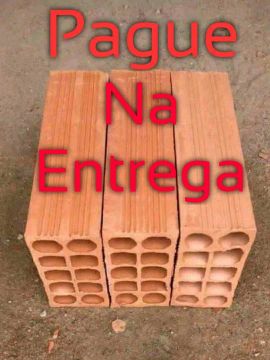 Tijolos 10 Furos De Primeira Promoção