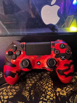 Controle PlayStation 4 Vermelho