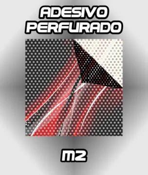 Adesivo Perfurado 