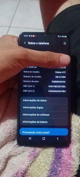 Celular Samsung Galaxy A12 - Novo!
