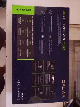 CAIXA da Placa de Vídeo Galax GeForce RTX 4060