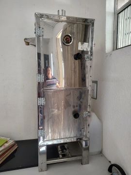 Defumador caseiro inox 