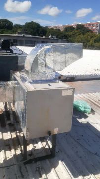 Exaustor Centrífugo  industrial alta vazão 