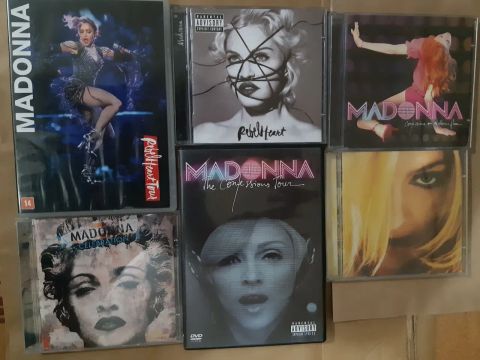 Dvds CDs Madonna