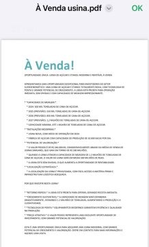 Usina de Açúcar e Etanol Moderna à Venda