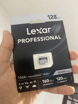 cartão de memória LEXAR 1066x de 128GB