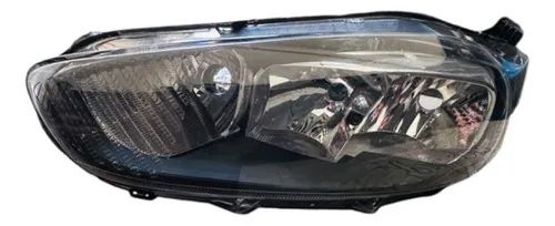 Farol Esquerdo Mascara Negra Ford New Fiesta 12/19 