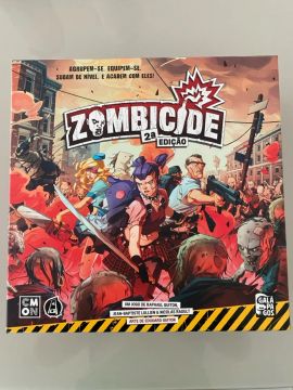 Zombicide, jogo de tabuleiro cooperativo praticamente novo. Sem nenhuma avaria.