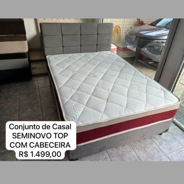 Cama de Casal Completa- Entregamos 