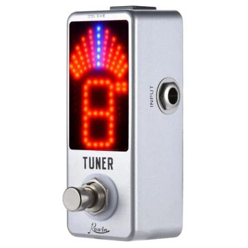 Tuner Pedal Afinador para Guitarra, Violão e Baixo