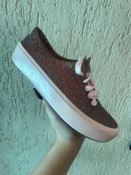 Tênis Feminino Glitter Rosa MELISSA