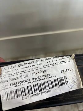 Escada Traseira MB 1113/1114 - Preta